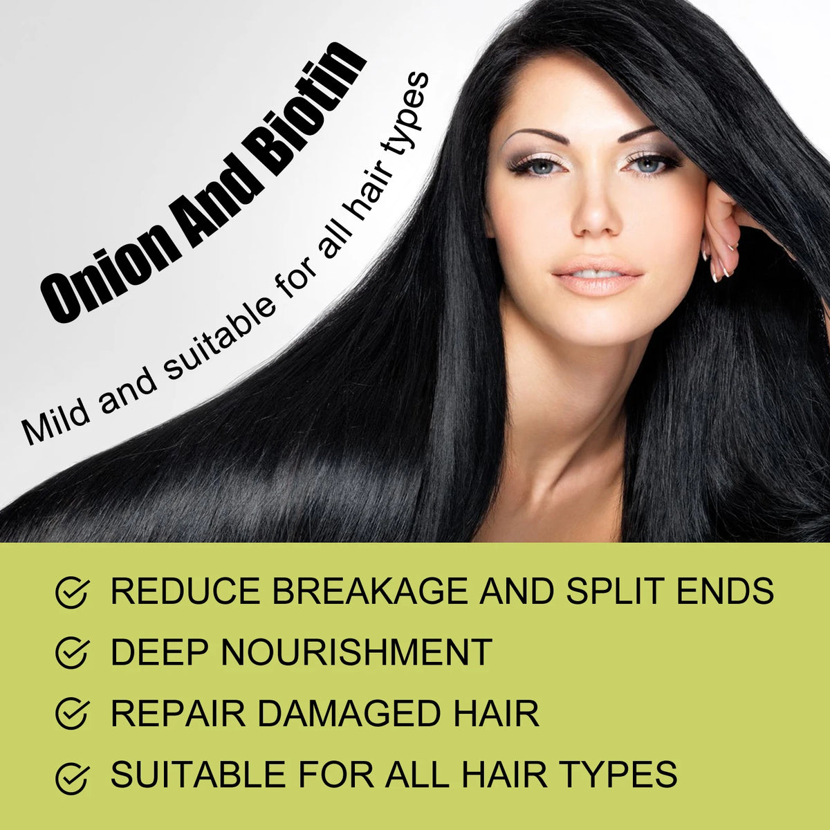 Amla Oil Shampoo Anti Loss Strengthen Root Repair Damaged Hair Anti-Breakage Conditioner Reduce Split Ends Nourishing Hair Mask