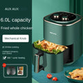 220V AUX Air Fryer and Oven Combo: Multifunctional, Fully Automatic, No Oil Technology, Easy-to-clean FC