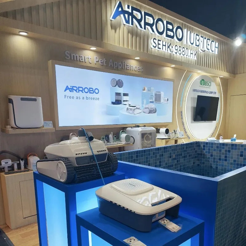 Airo AIRROBO APP Control Robot Pool Cleaner  Wall Climbing Wireless Outdoor Swimming Vacuum Robot Cleaning Filter Robot Pool