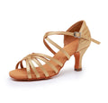 Women's Summer Latin Dance Shoes Sandals Ballroom Salsa Tango Dancing Shoes Sneaker for Ladies Girls Soft Suede Sole New Arrival