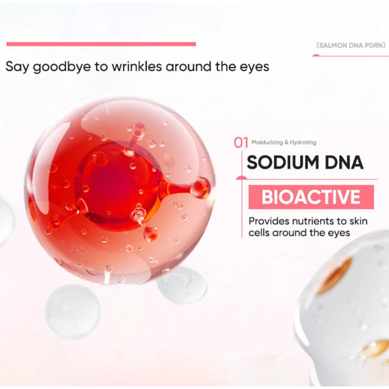 Salmon DNA PDRN Skin Care Set Ampoule Serum Capsule Cream Eye Stick Collagen Hyaluronic Acid Moisturizing Facial Skin Care Kit