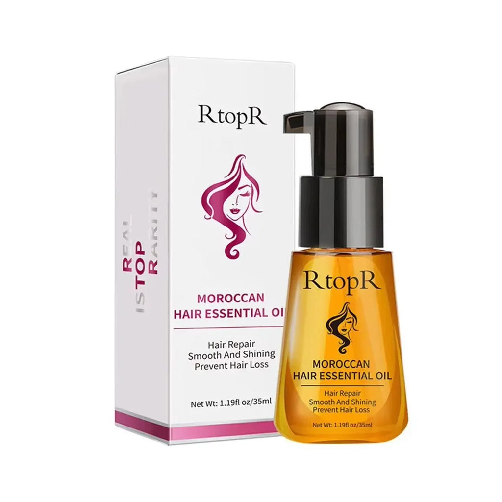 Moroccan Hair Essential Oil Repairing Dry Damaged Serum Blends Hair Loss Prevention Make Hair Shiny Soft Portable Suitable