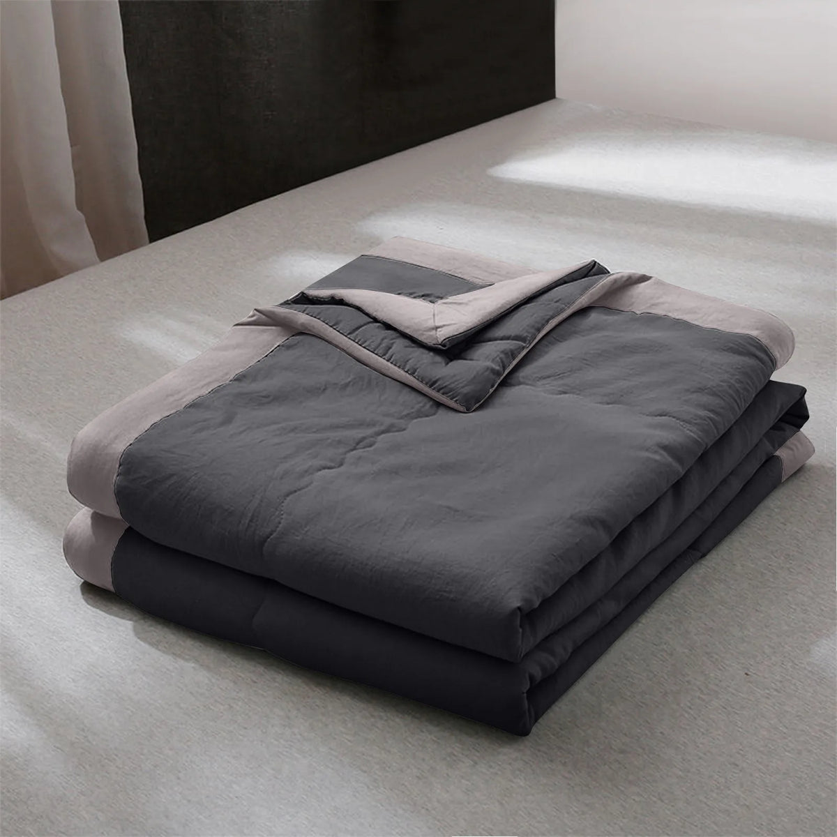 New Double Sided Cooling Summer Quilt Cold Effect Breathable Conditioning Quilt Spring Summer Solid Color Cooler Quilt