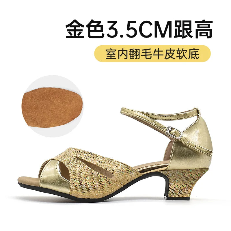line dance shoes for adults Latin dance shoes for women zapatillas de ballet modern salsa stage performance shoeses