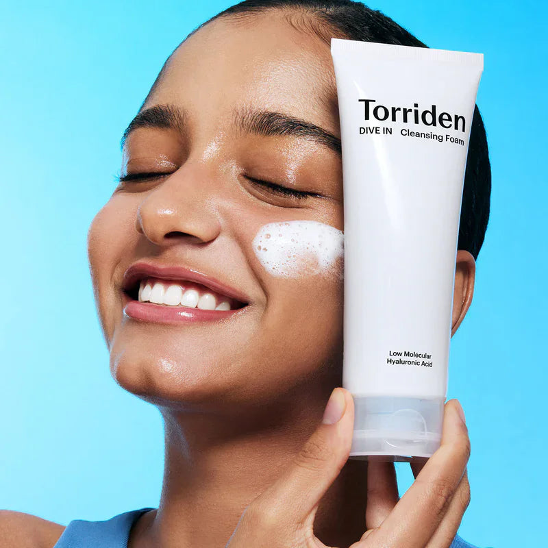 Korean Torriden HA Foam Facial Cleanser Deep Moisturizing Cleanser Daily Mild Purifying Skin Refreshing Oil Control Facial Clean