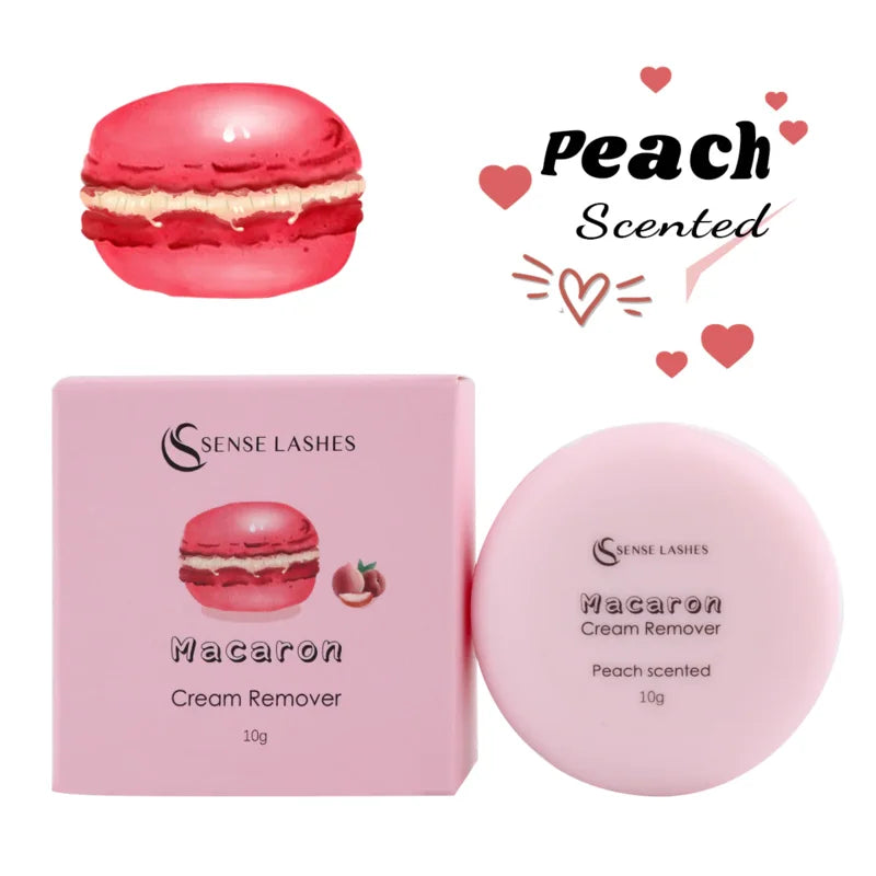 SENSE LASHES Macaron 10g Cream Remover Eyelash Glue Remover Professional Removedor De Extensiones De Pestañas Makeup Tools