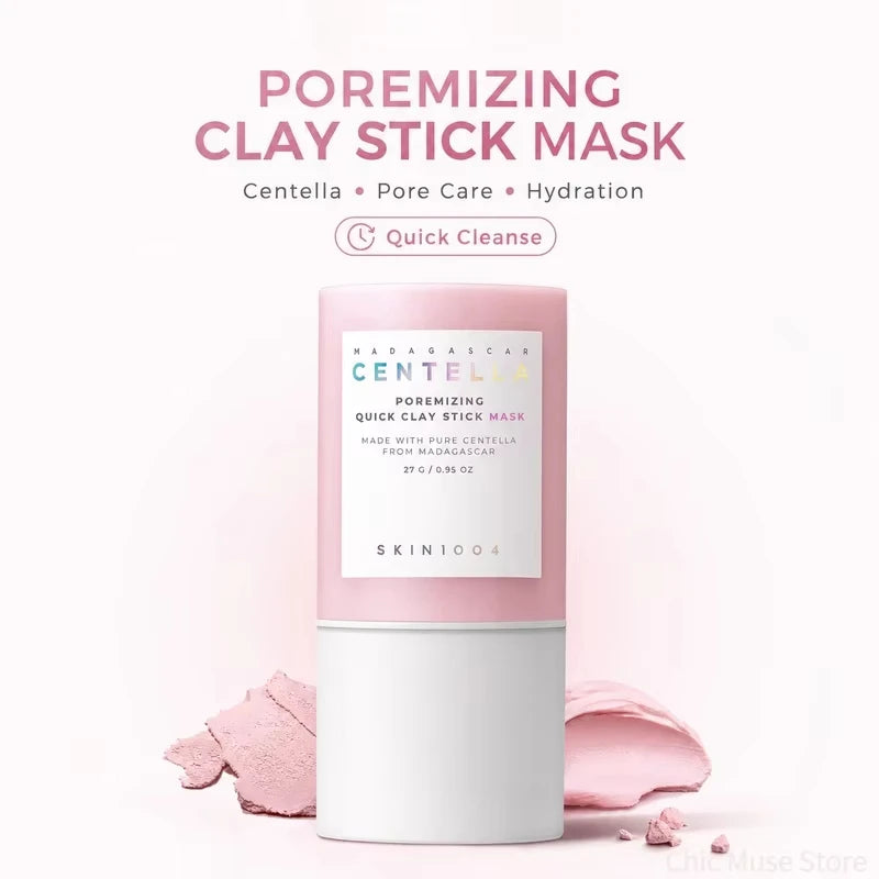 SKIN1004 Korean Centella Poremizing Quick Clay Stick Mask 27g 5 Clays Deep Pore Cleansing Sebum Control Blackhead Remover Gifts