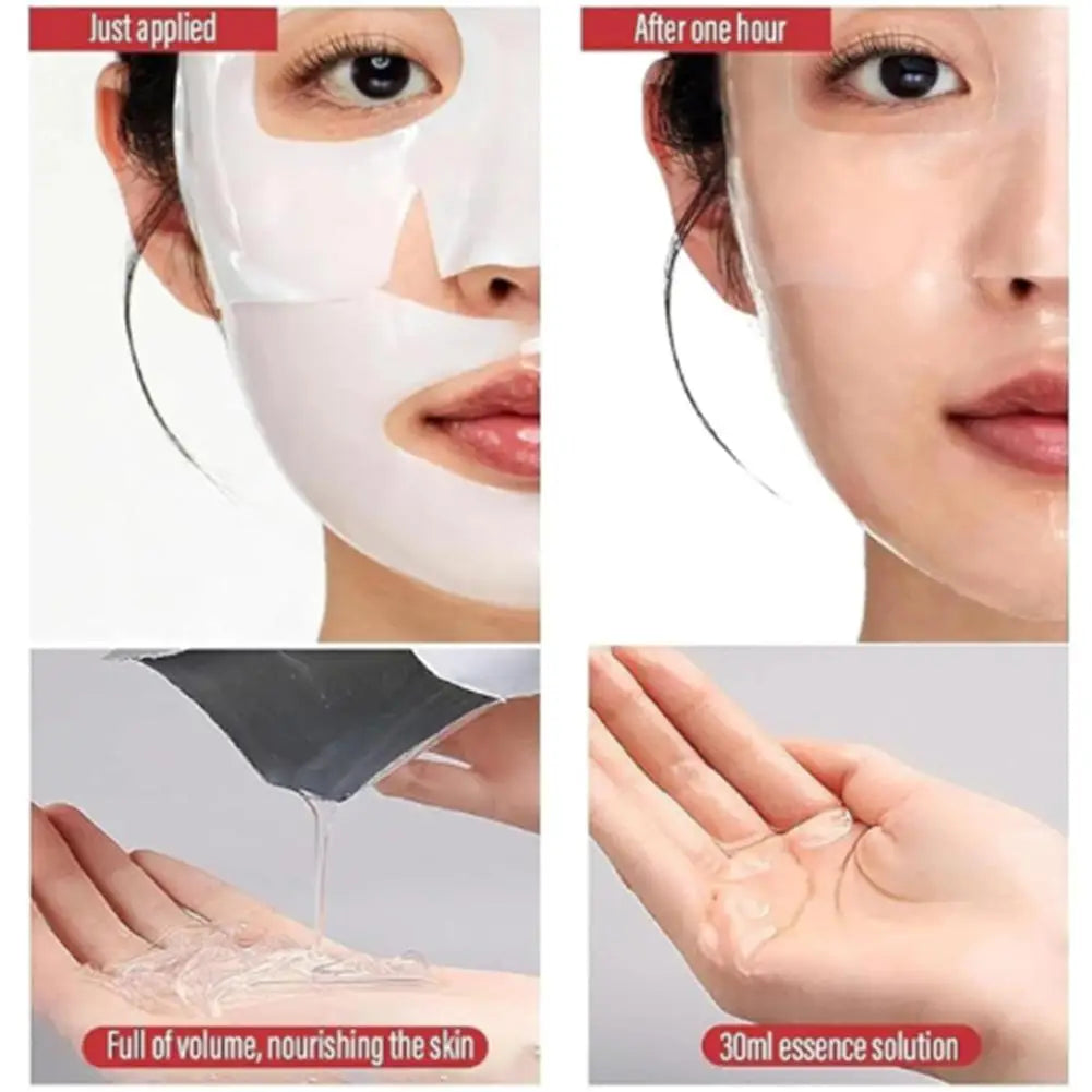 Bio Collagen Face Mask Korean Overnight Repair Formula Anti Aging Moisturizing Brightening Firming Fine Line Pore Skin Care