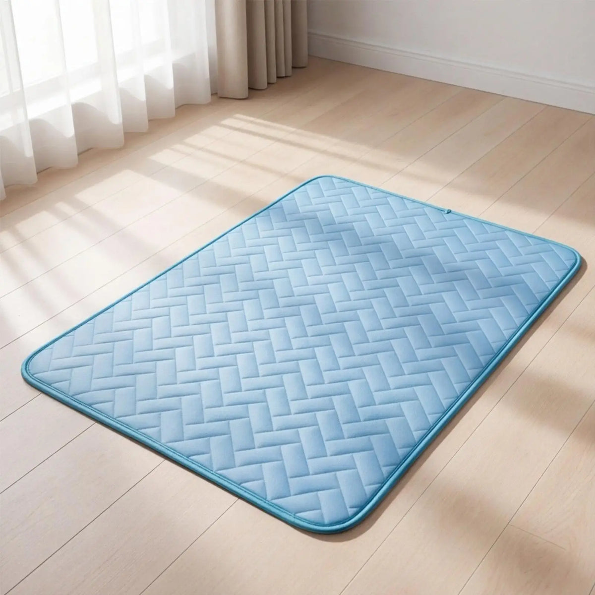 Cat Cooling Mat Pet Kennel Cold Pad Puppy Heat Absorption Mat For Outdoor Indoor Backyard Balcony Home Living Room Bedroom