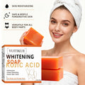 YUITIKUE Kojic Acid Whitening Soap - Brightens Skin Tone, Deep Cleansing & Moisturizing, Gentle for Sensitive Skin & Body Care