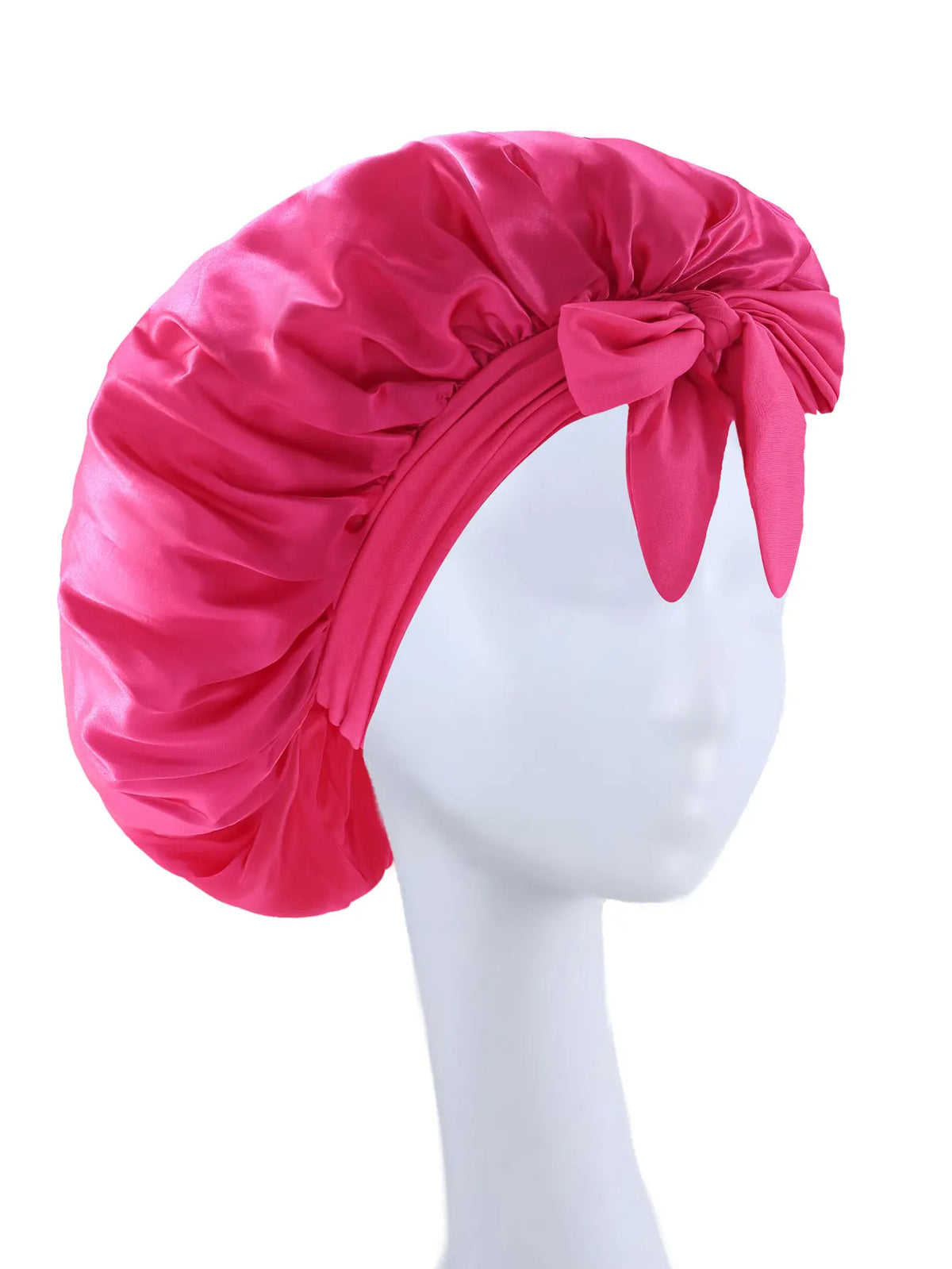 2026 New Silk Bonnet Sleeping Womens Satin Bonnet Hair Night Sleep Cap Tie Band CurlyHat Scarf Wrap Curly Hair Bonnets Beauty