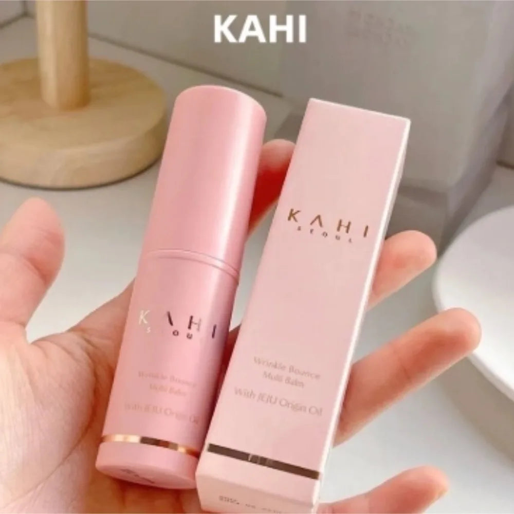 Korean PDRN Collagen JEJU Organic Oil Balm 9g Original KAHI Wrinkle Bounce Multi Balm Stick Moisturizing Essence Stick Face Care