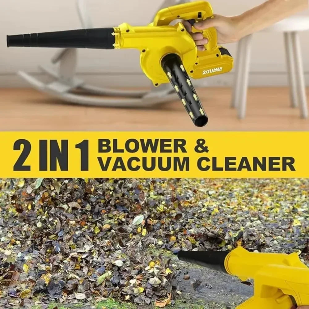 Electric Blower Vacuum Cleaner 2 in 1Dust Removal Cleaner For Makita 18V For DeWalt 20V Li-ion Battery For Car Use Home Use