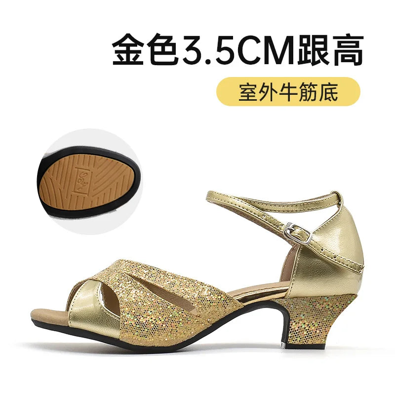 line dance shoes for adults Latin dance shoes for women zapatillas de ballet modern salsa stage performance shoeses