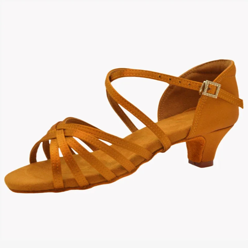 Girls Dance Shoes for Ladies Latin Ballroom Kids/kids Tango Salsa Latin Dance Shoes Low Heel Salsa Training Shoes