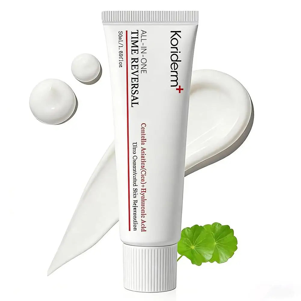 Koriderm Time Reversal All-in-One Cream Cica Hyaluronic Acid Moisturizing Anti Aging Whitening Repair Firming Eye Cream Skincare