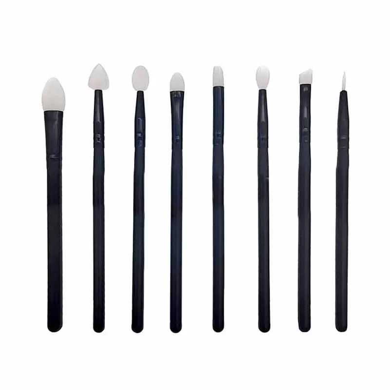 brochas maquillaje Silicone Eyeshadow Lip Applicator Makeup Brushes Eyeliner Lip Brush Professional Eye Shadow Cosmetic Tools