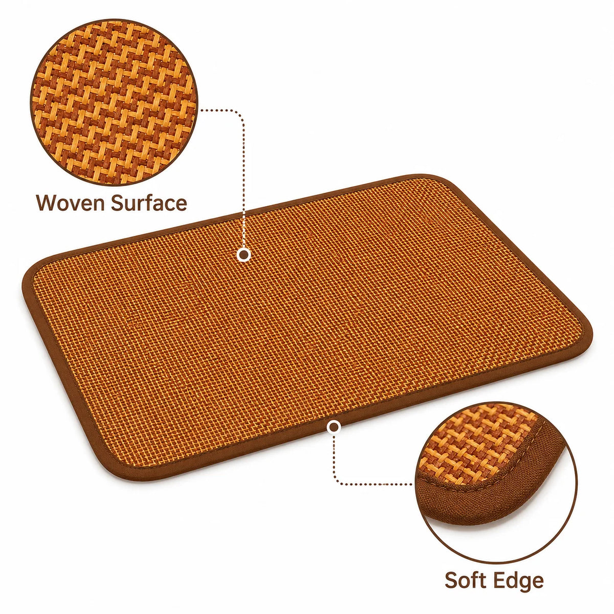 Pet Cooling Mat for Dogs and Cats, Breathable Summer Cooling Pad for Small Dogs Puppies Kittens, Pet Bed for Crate Sofa Floor
