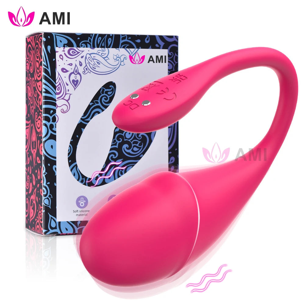 Sex Toy Love Egg Female Masturbation Orgasm Silicone Toy Magnetic Charging 9-Speed Adjustable G-Spot Vibrator Adult Couple's Toy