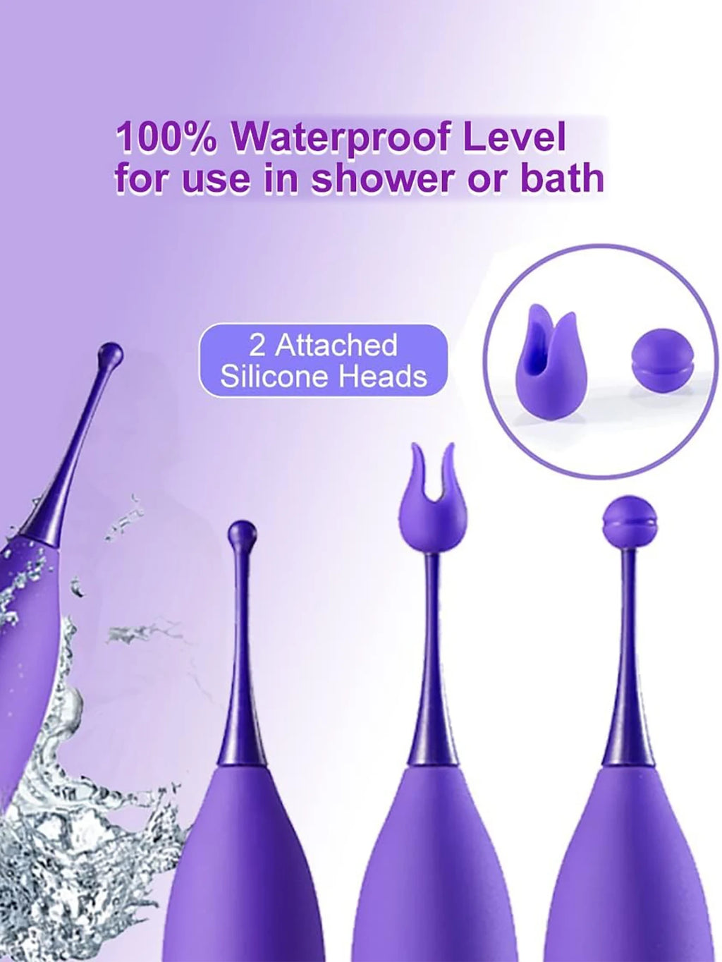 G-Spot Vibrator Sex Toy Clitoris Nipple Stimulator Female Masturbator Massage Stick Sex Toys  For  Women  Orgasm Sexual Pleasure