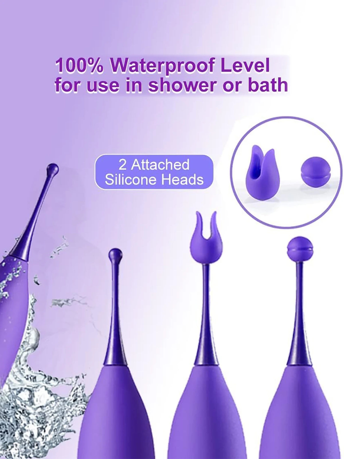 G-Spot Vibrator Sex Toy Clitoris Nipple Stimulator Female Masturbator Massage Stick Sex Toys  For  Women  Orgasm Sexual Pleasure