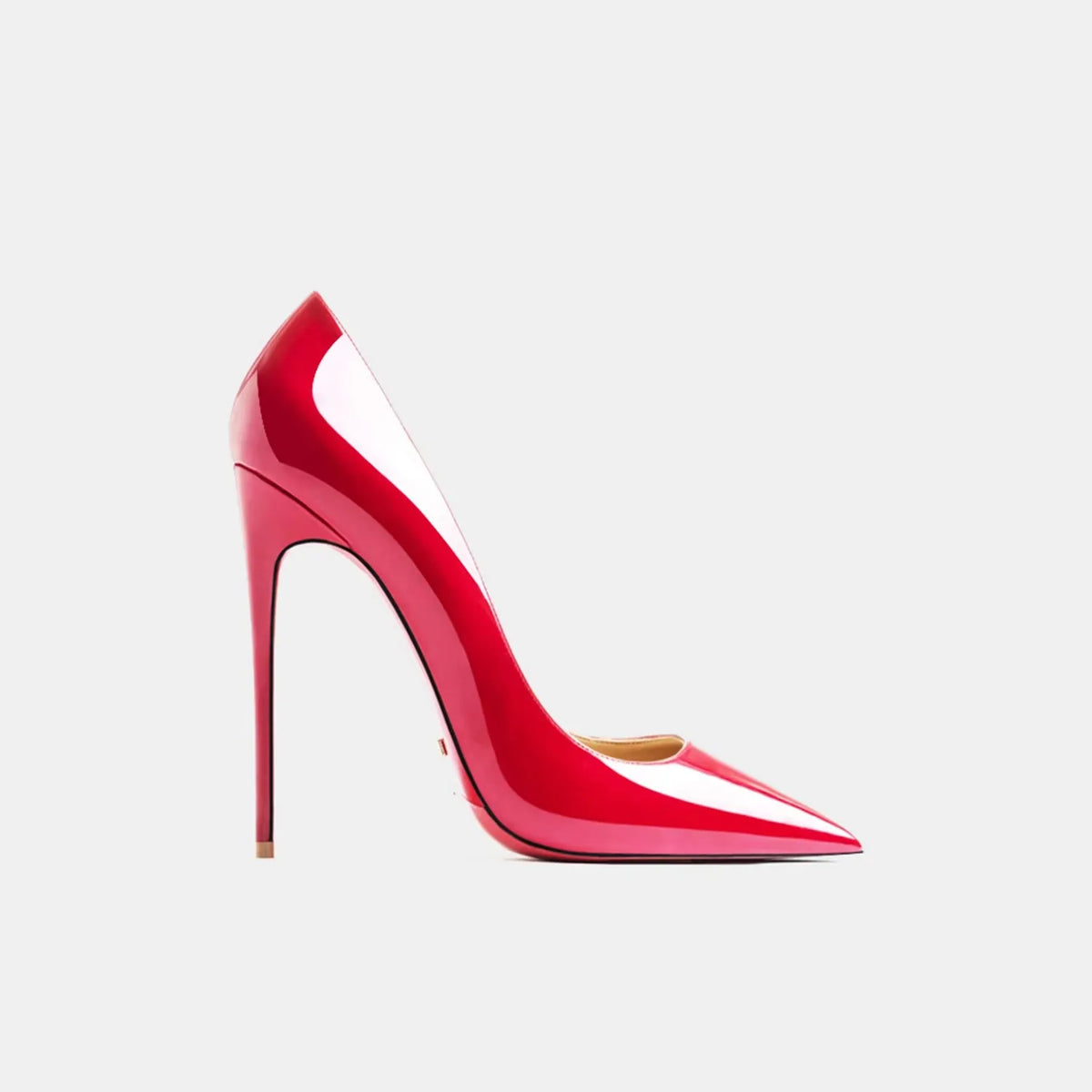 Women heels 2026 leather Heels for women Luxury Brand Pumps Red sole Pointed Toe High Heels Elegant Stiletto Ladies Prom Shoes