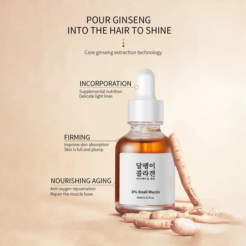 Korean Collagen Serum Skincare For Wrinkles Firming Lifting Protect Repair Skin Reduce Fine Lines Nourishing Smooth Facial