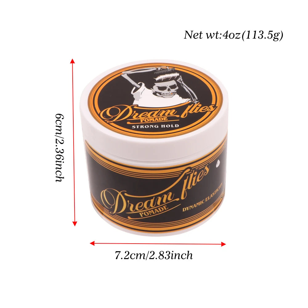 113G Hair Styling Gel Hairdresser Styling Hair Pomade Barber Restoring Ointment Men'S Hairstylist Gel Wig Hairdressing Supplies