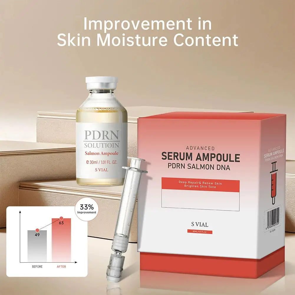 PDRN Salmon DNA Facial Serum Deeply Nourishing The Skin Skin Elasticity Ampoule Essence Smoothing Glow Boosting Skin-firming