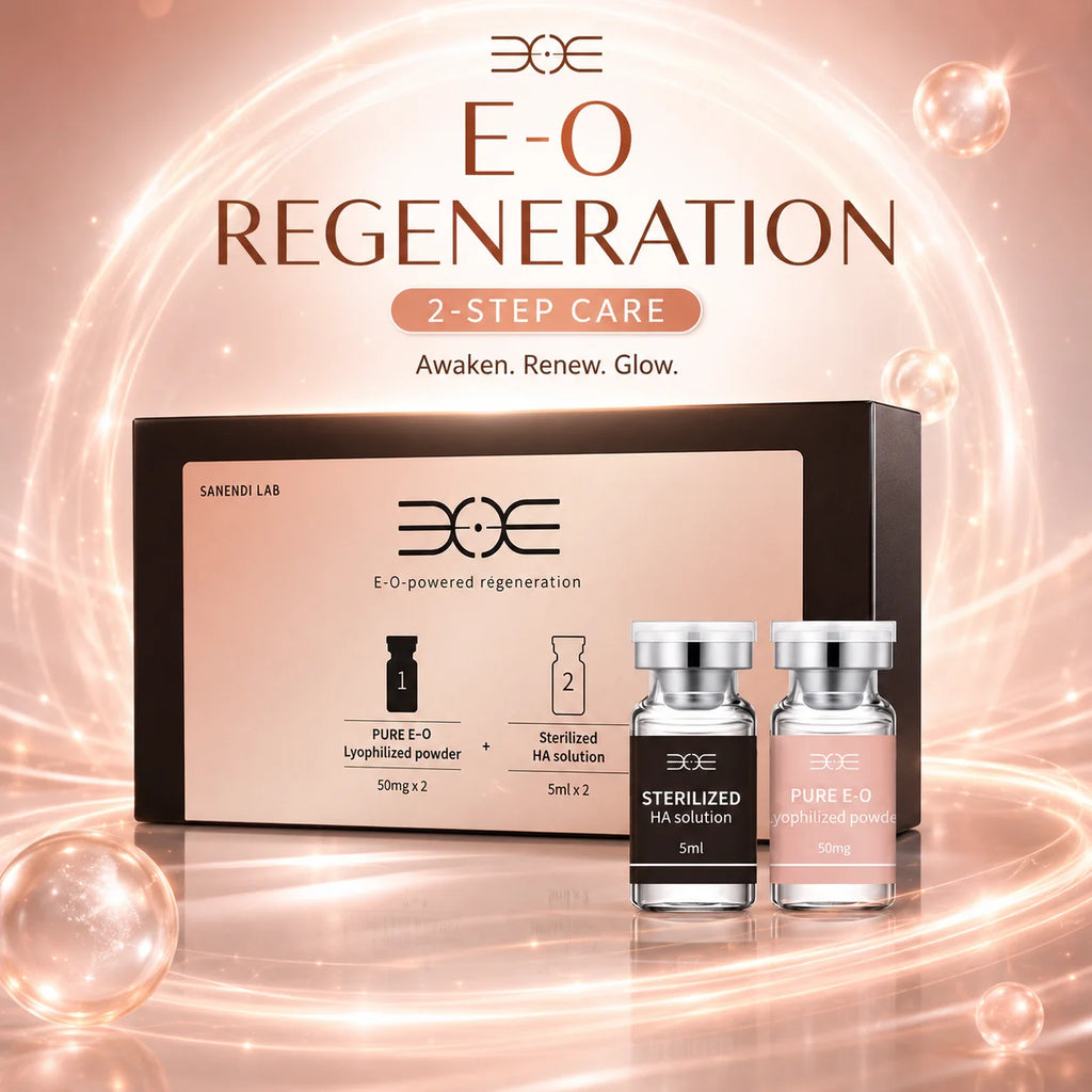 SANENDI LAB E-O Serum Hyaluronic Acid South Korea Skin Care For Face Smoothing Hydtation Glow Home Care Der.pen Exomes Solution