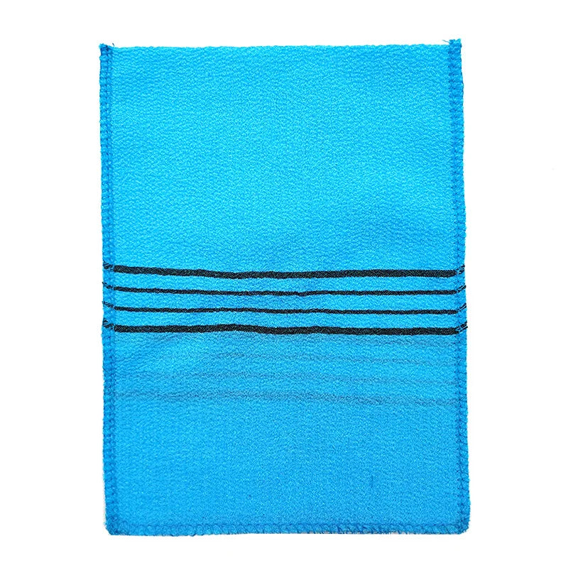 Exfoliating Bath Pad Towels Set Korean Italy Asian Exfoliating Bath Washcloth Body Scrub Shower Soft Polyester Cotton