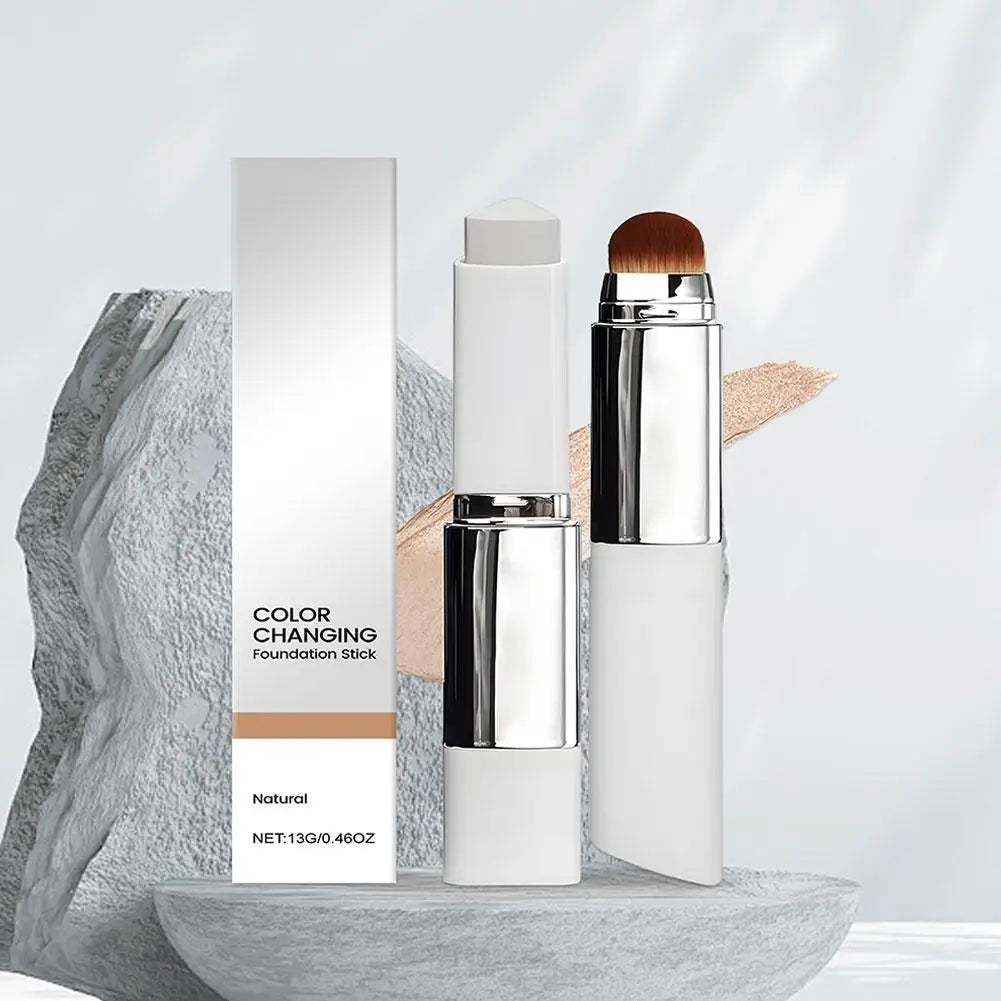 Korean Changing Foundation Stick Is Lightweight Hydrating Non-sticky Brightening Foundation Color Changing For All Skin Types