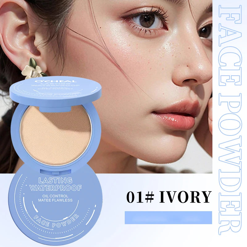 Durable Waterproof Loose Powder - Waterproof and Sweat Resistant, Suitable for All Skin Types, Creating a Natural Makeup Look