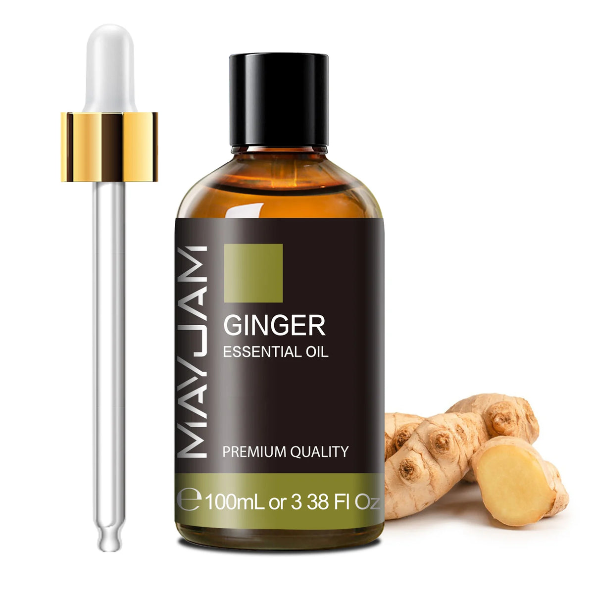MAYJAM 100ml Pure Essential Oil with Glass Dropper, Aromatherapy Essential Oils Lavender Eucalyptus Rosemary Vanilla Aroma Oil