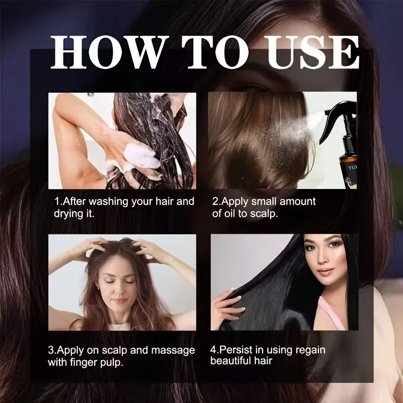 YUITIKUE CER-100 Anti-Frizz Hair Spray Hydrating Formula For Tangled Dry Split End Hair
