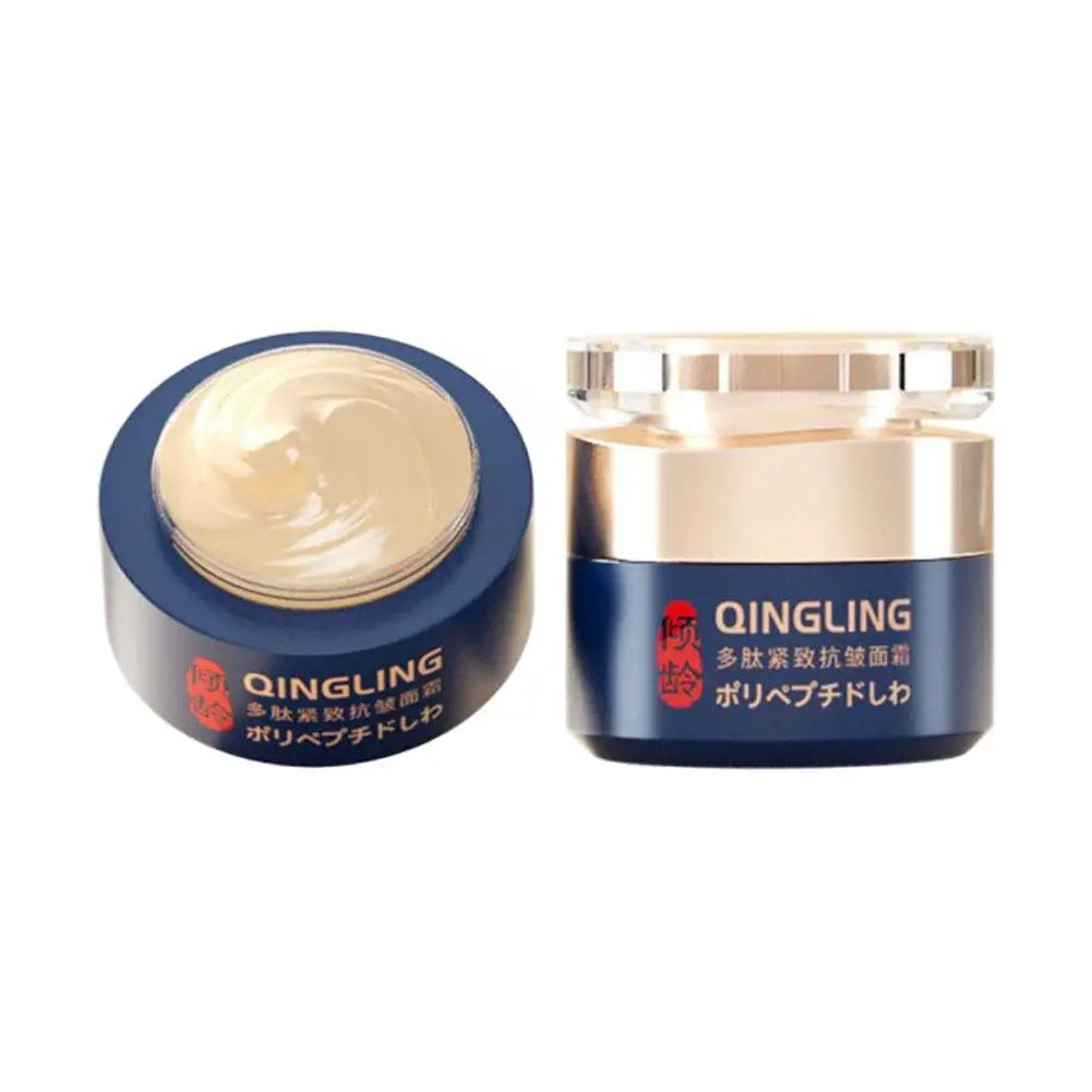 Japanese Collagen Firming Lifting Face Cream - Deep Moisturizing Illuminating Wrinkle Fine Line Reducing Brightening Skin