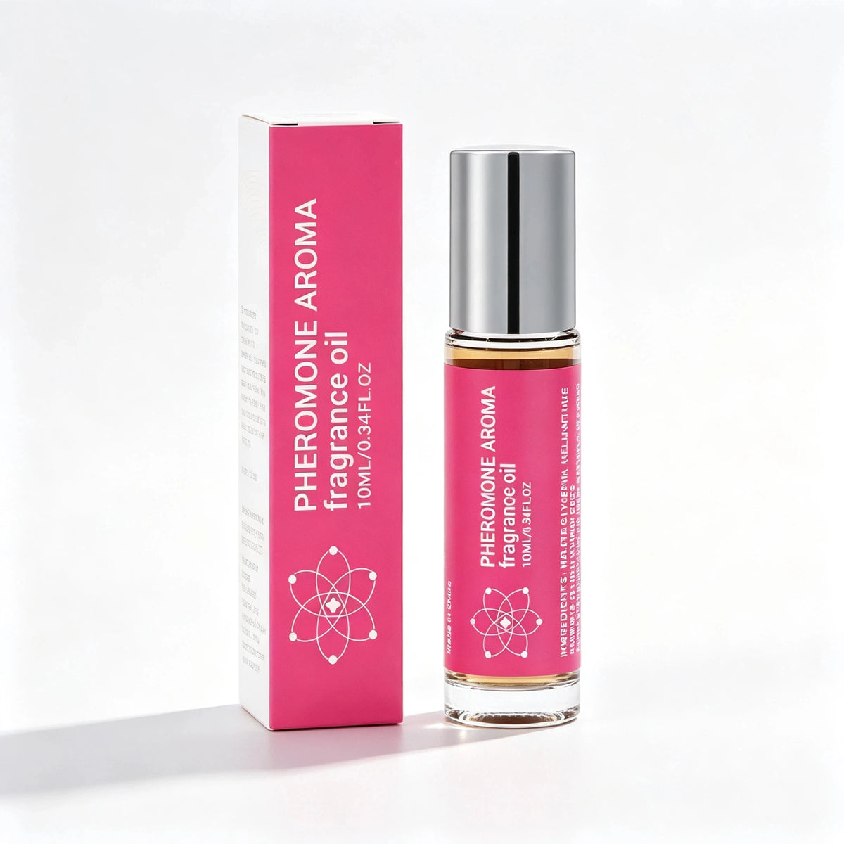 10ml Rose Nectarine Pheromone Oil - Macaron Cinnamon Subtle Perfume Oil, Long‑lasting Fragrance Oil for Traveling or Dating