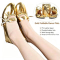 Sneakers for Women Gold Outsole Belly Dance Shoes Bellydance Ballet Dancing Yoga Comfortable Girls Zapatos