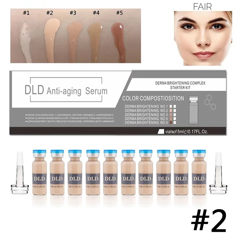Korea BB Cream Glow Pigment Serum Kit Niacinamide Whitening Foundation Skin Sun Protection Moisturize Concealer Facial Skin Care