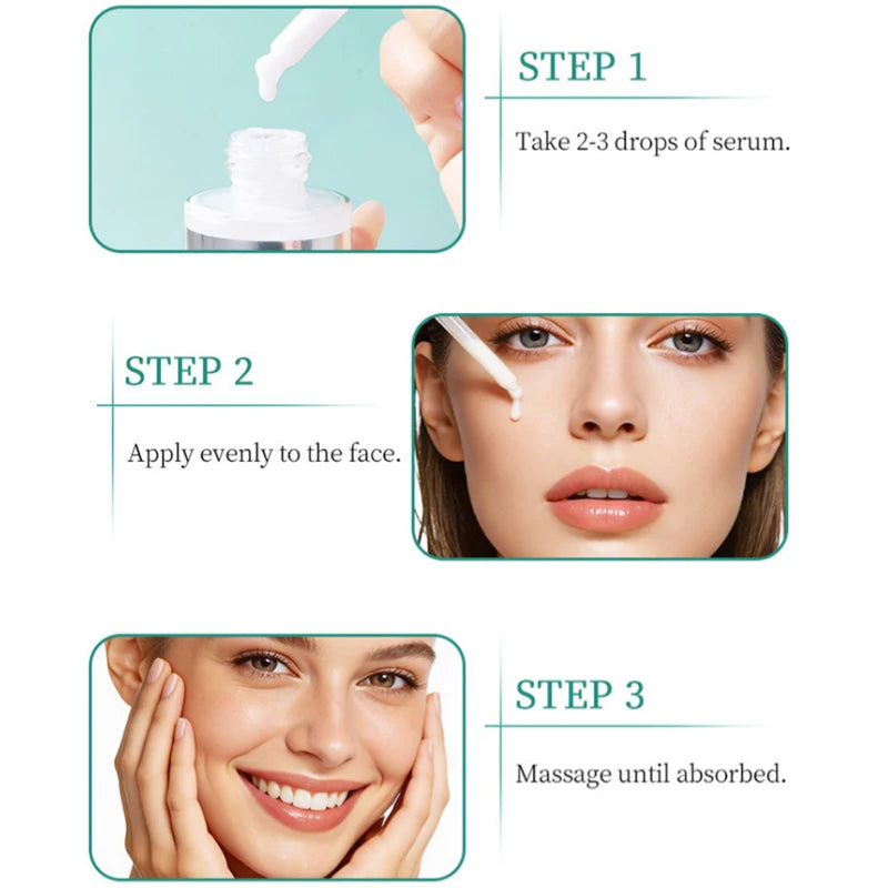 Korean Salmon PDRN Essence, Copper Peptide Centella Moisturizing Repair Hydrating Glow Lightweight Face Serum Daily Skincare