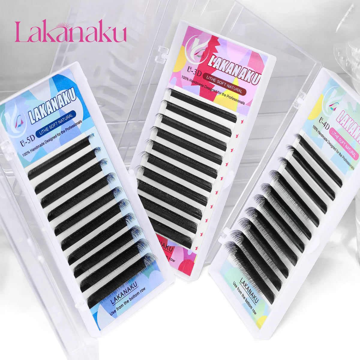 5D U Lashes Fibras Tecnologicas Pestañas Shape U Premade Clover Eyelash Extensions Volume Cilios W