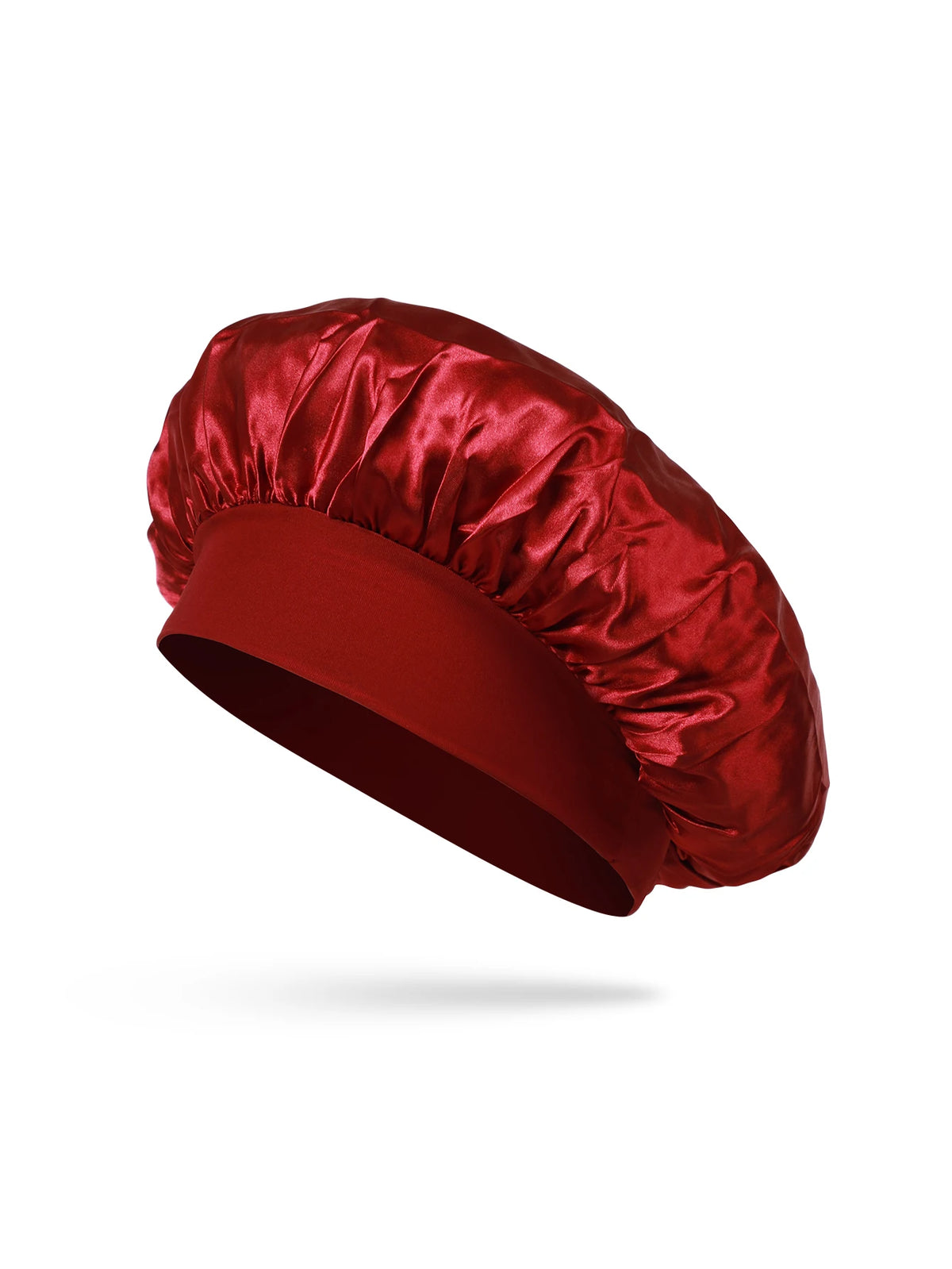 Satin Bonnet Silk Hair Bonnet for Sleeping, Sleep Bonnets for Women Large Wide Soft Band Sleep Cap for Curly Hair Braids