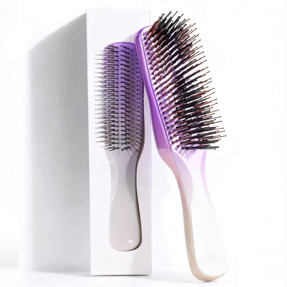 New Japanese Premiun Comb Scalp Matte Gold Massage Brush Portable Soft Anti-frizz Comb Head Massager Hair Beauty Styling Tools