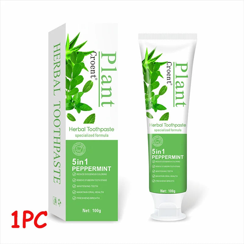 1/3/5pcs Hydroxyapatite Toothpaste,Gentle Mint,Breath Refreshing Whitening Toothpaste,Stain Removal Tooth Paste,Oral Care