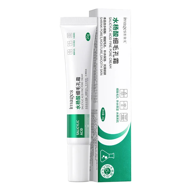 Salicylic Acid Pores Refining Cream Shrink Pore Lmprove Whitening Anti-aging Cream Face Acnes Cream 20g Skin Care