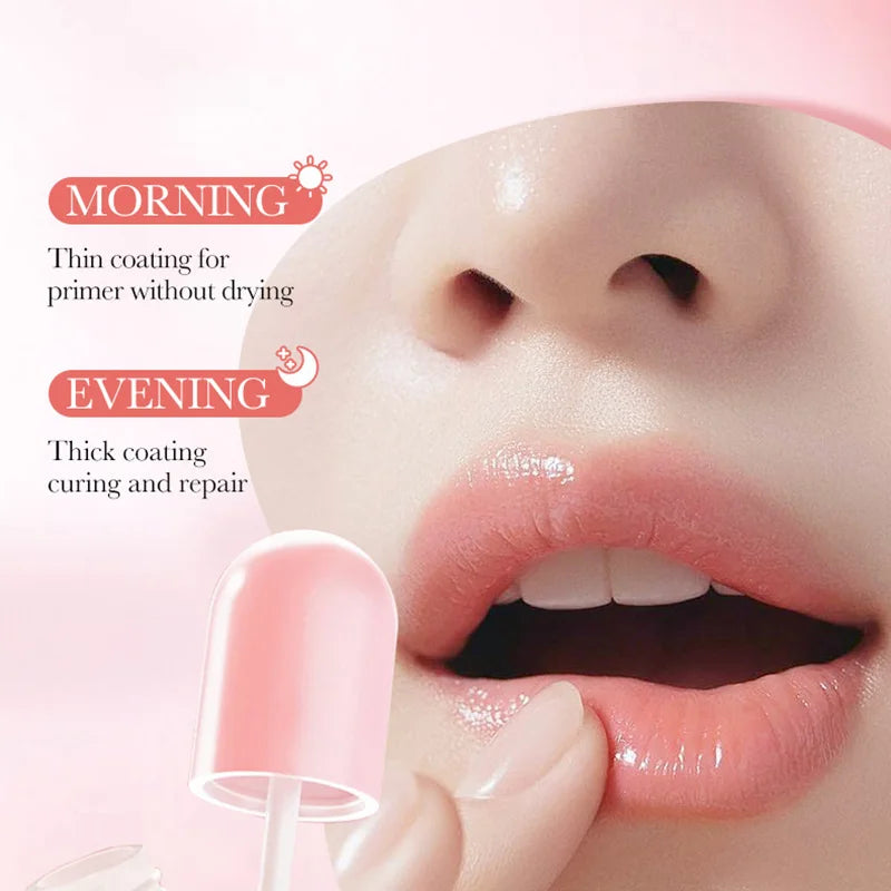 SADOER Plump Lip Oil Lips Plumper Moisturizing Nourishing Brightening Hydrating Lipstick Lips Skin Care Cosmetics