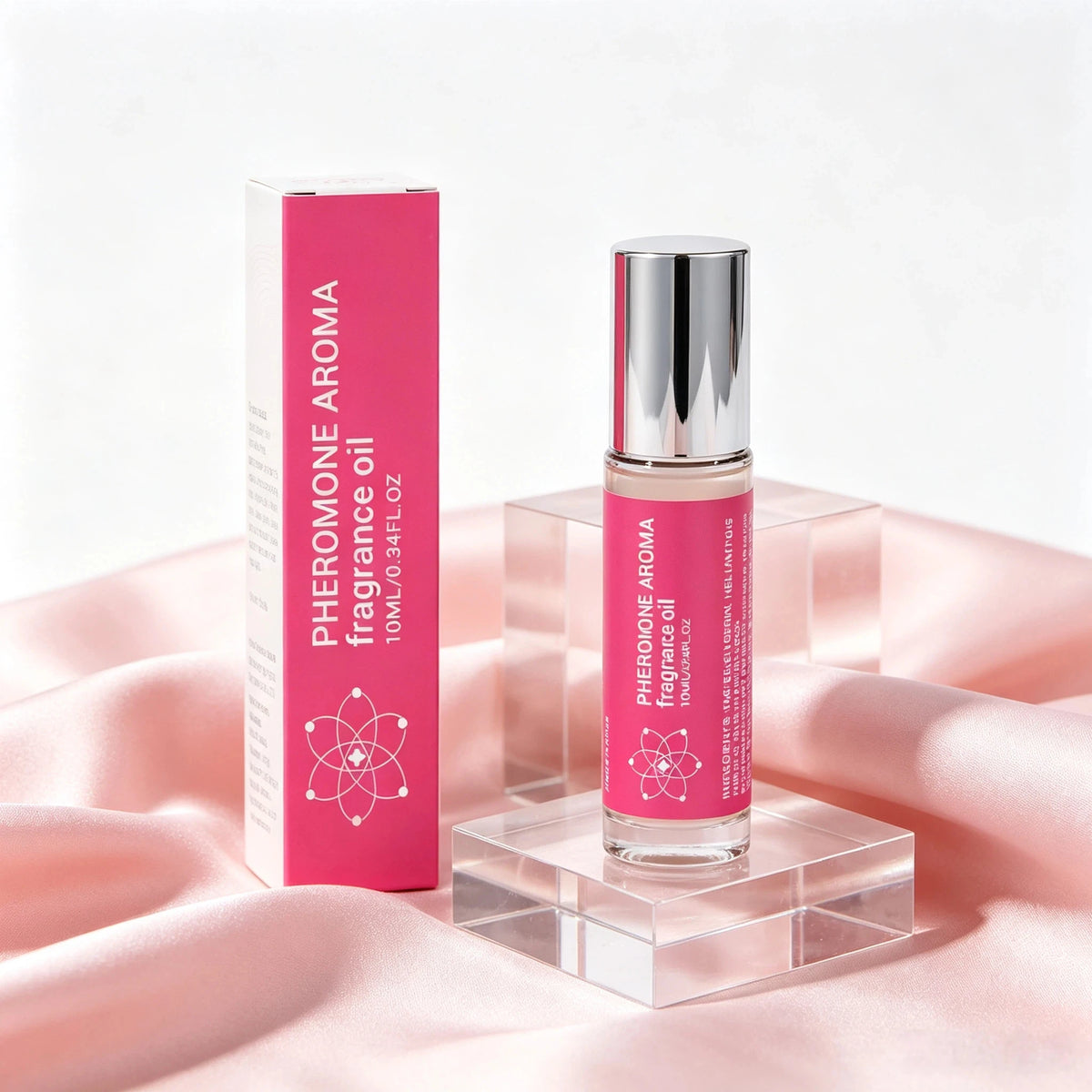 10ml Rose Nectarine Pheromone Oil - Macaron Cinnamon Subtle Perfume Oil, Long‑lasting Fragrance Oil for Traveling or Dating