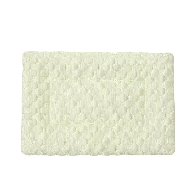 【S】Pet Ice Pad Cool Feeling Mat Breathable Non Slip Summer Dogs Cats Hamsters Small Pets Cool Down Heat Relief Sleeping Nest