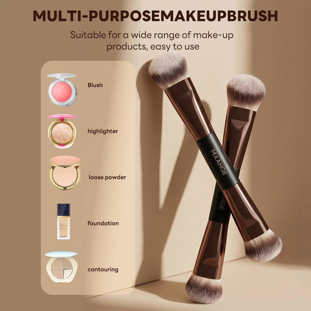 MAANGE 21pcs Makeup Brush Set Including Eyeshadow Brush Foundation Brush, BB Cream Brush Concealer Brush Mixed Brushes Makeup