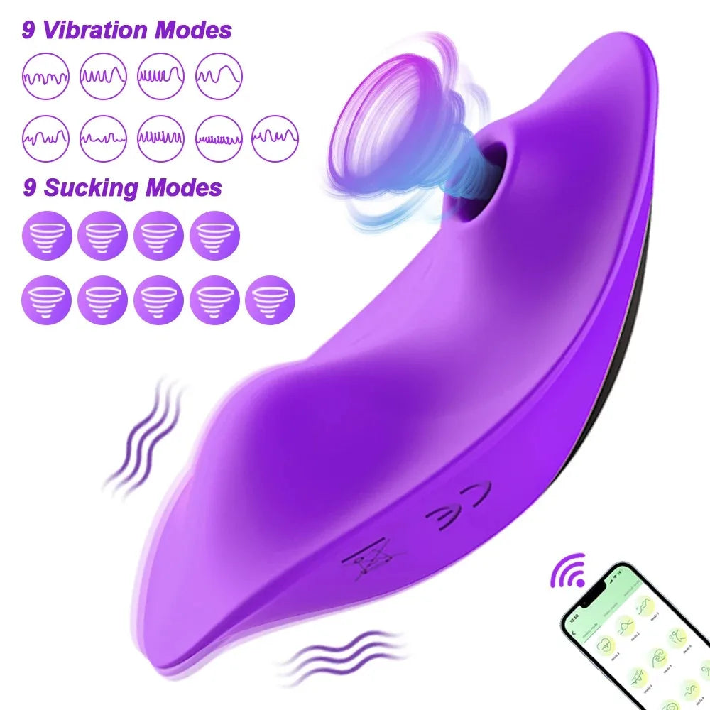 Sucking Vibrator for Women 2 IN 1 Thrusting Vagina G-Spot 10 Modes Vibrating Nipple Clitoral Massager Sex Toy for Women Couple
